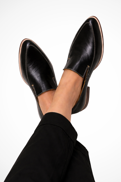 Faye Women's Loafers - styled view