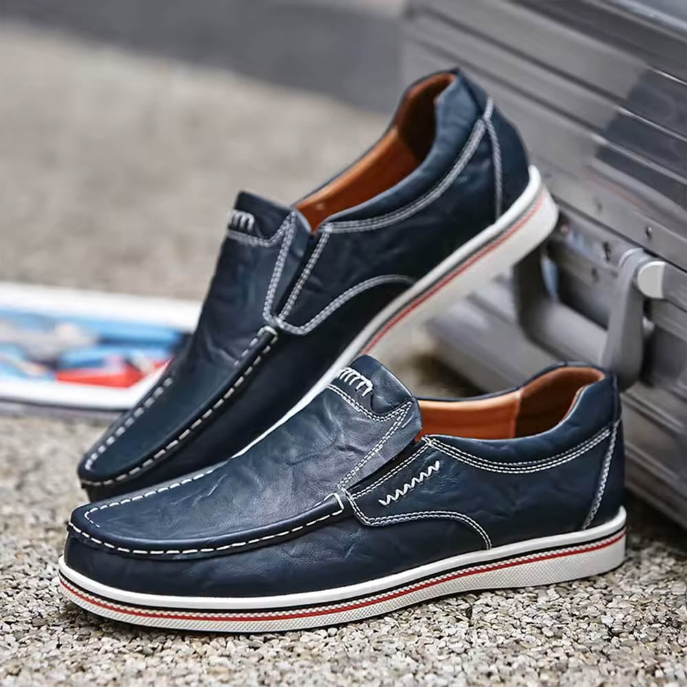 Tristan Men's Loafers - styled view