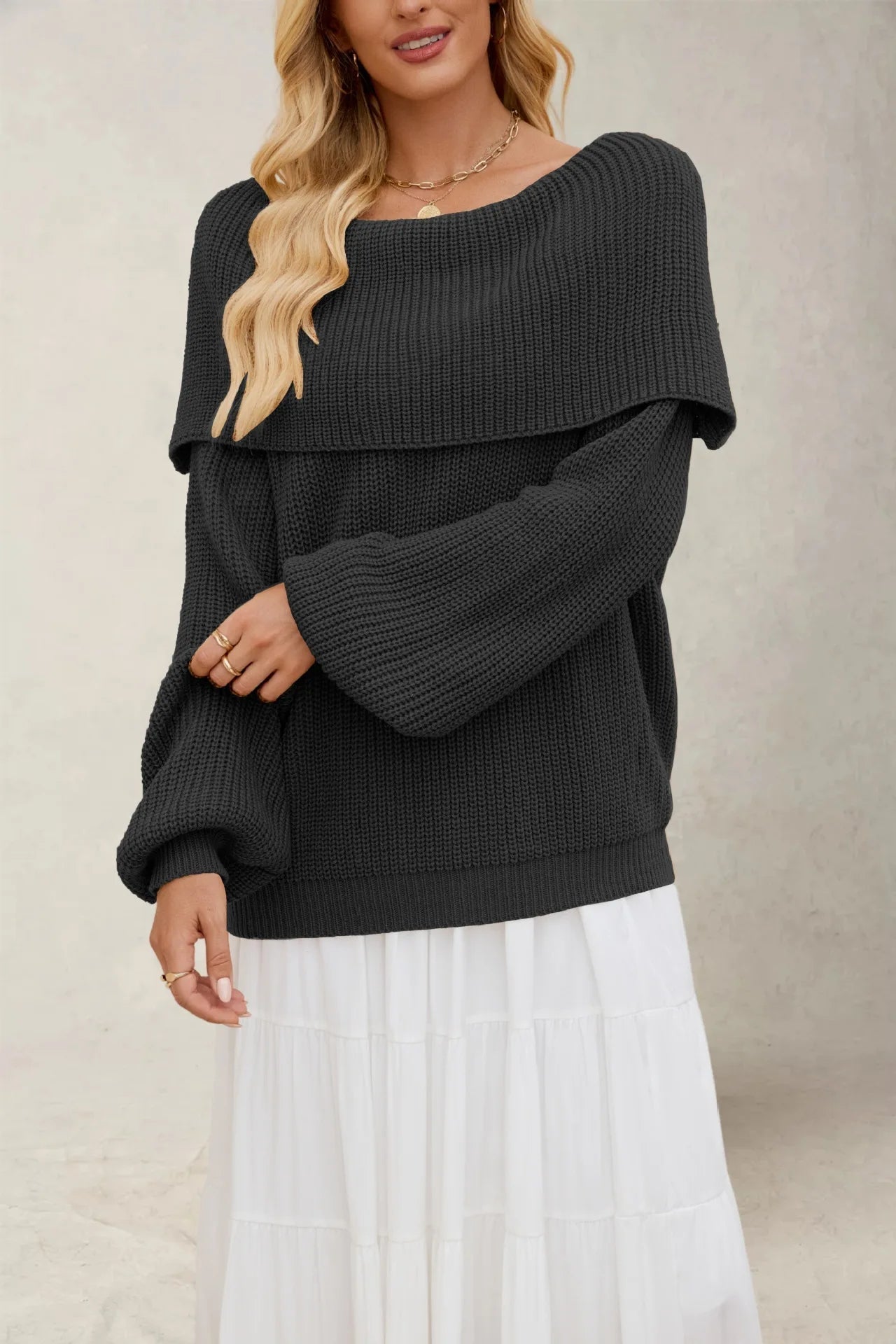 Nora Women's Sweater - back view