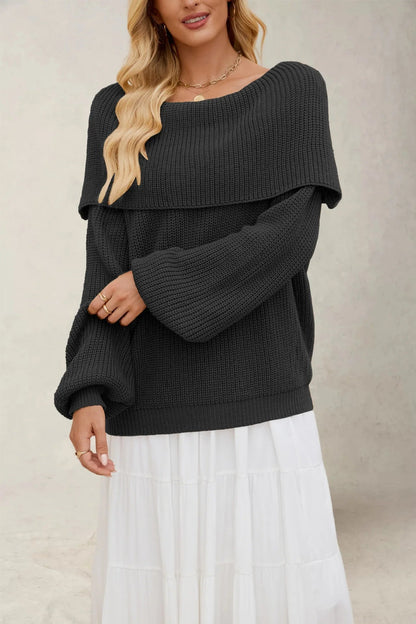 Nora Women's Sweater - back view