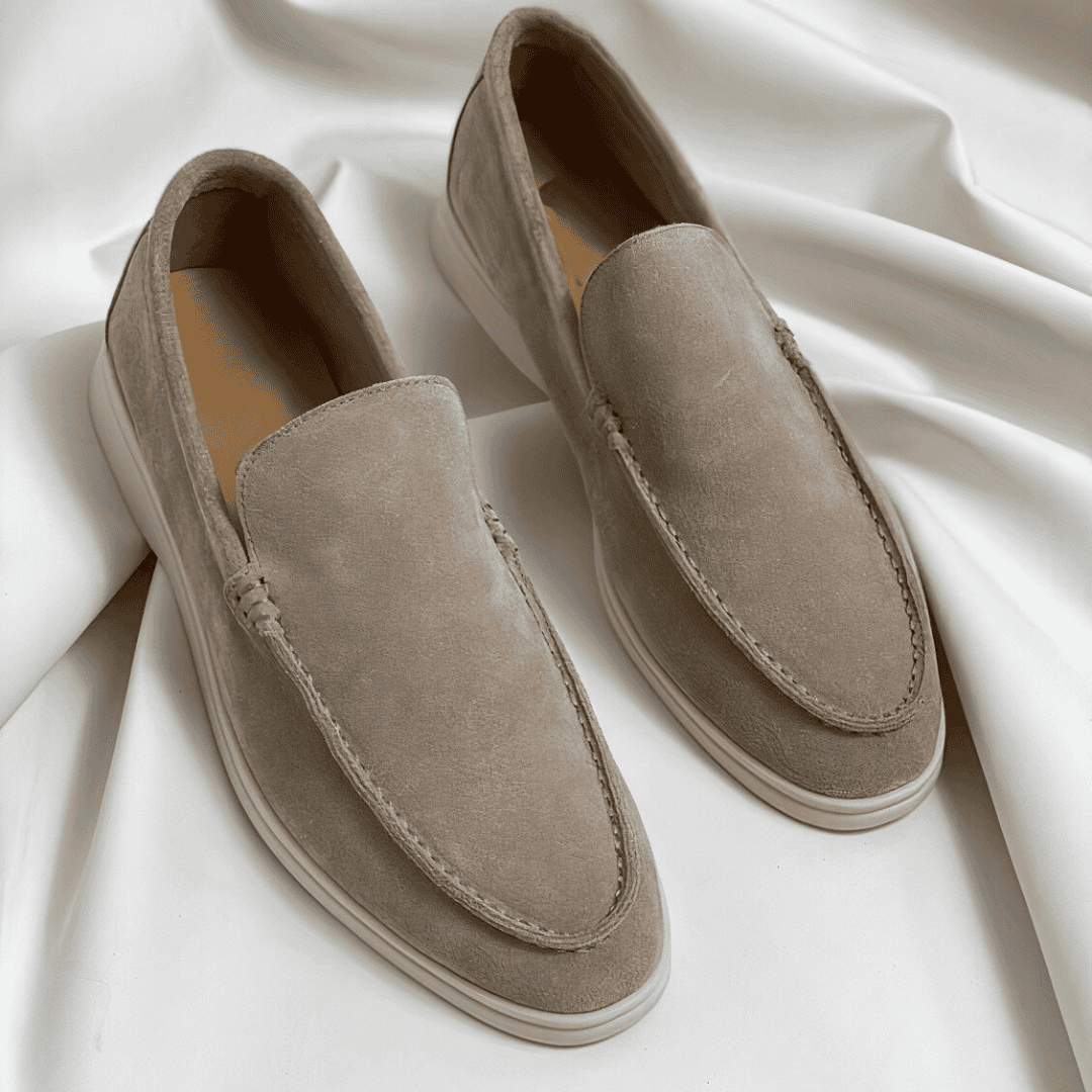 Owen Men's Loafers - fabric and finish detail