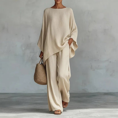 Thea Women's Linen Linen Resort - flat lay