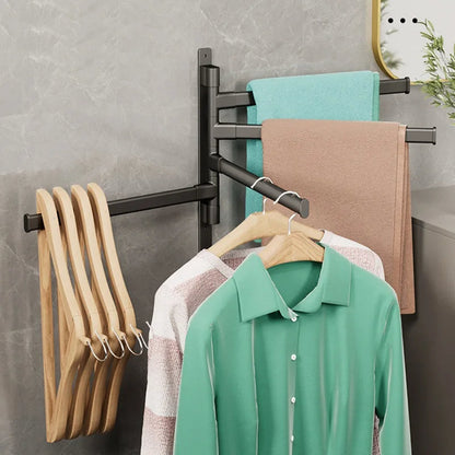 Marlow Solar Bathroom Rack - styled view