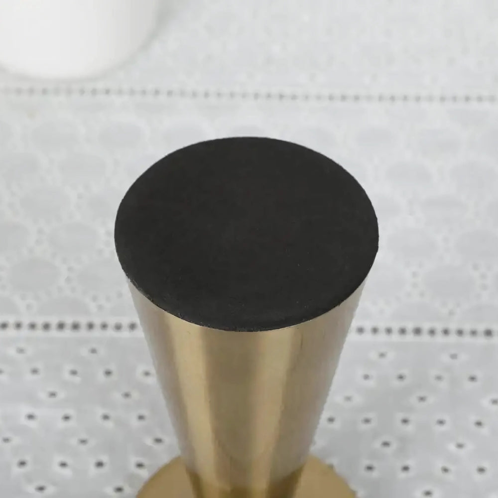 Artisan Brass Candle Holders | Set of 3
