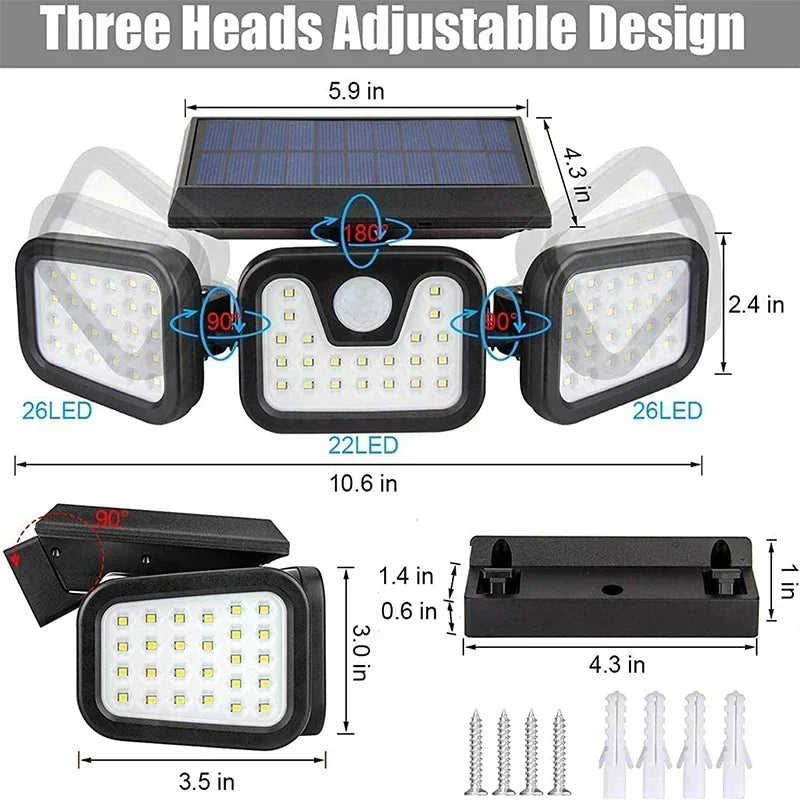 Heath Solar Lights - full-length view