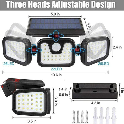 Heath Solar Lights - full-length view
