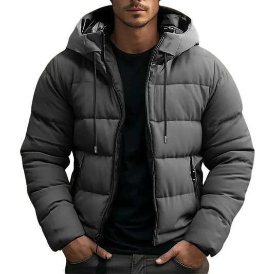 Barnaby Men's Puffer Jacket - styled view