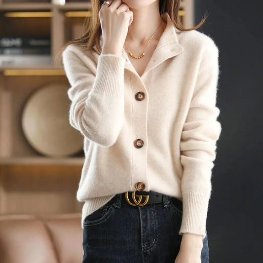 Cleo Women's Cardigan - front view