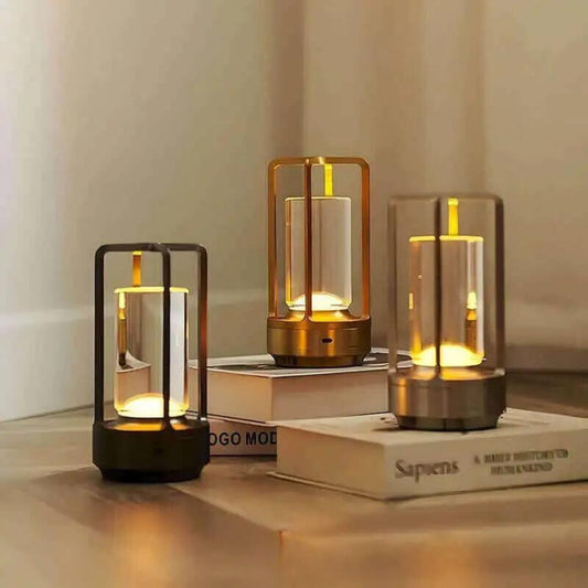 Nordic Crystal Table Lantern