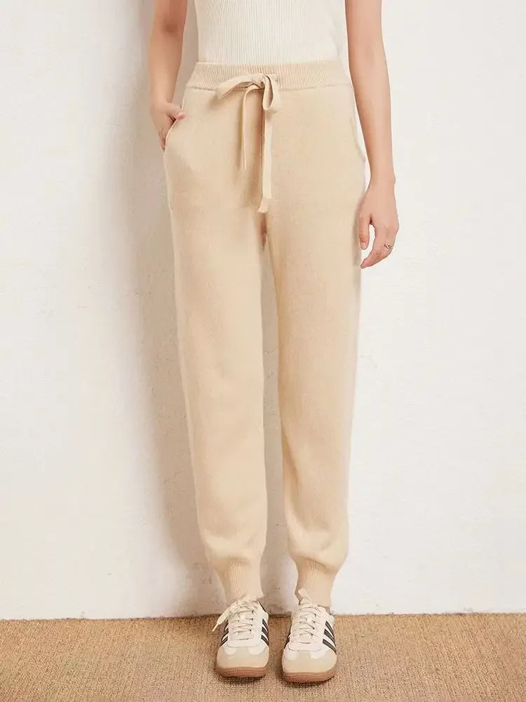 Ulla Women's Joggers | Cashmere, Knit