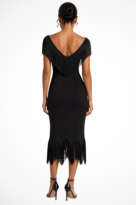 June Women's Midi Dress - styled view