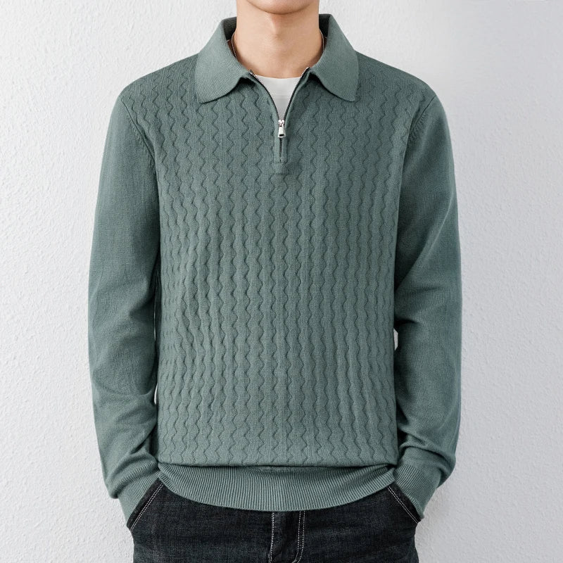 Greta Women's Sweater - fabric and finish detail