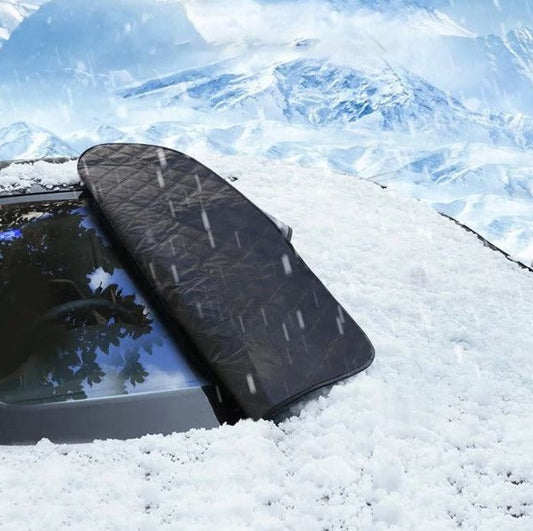 Ash Car Anti-snow Cover - styled view