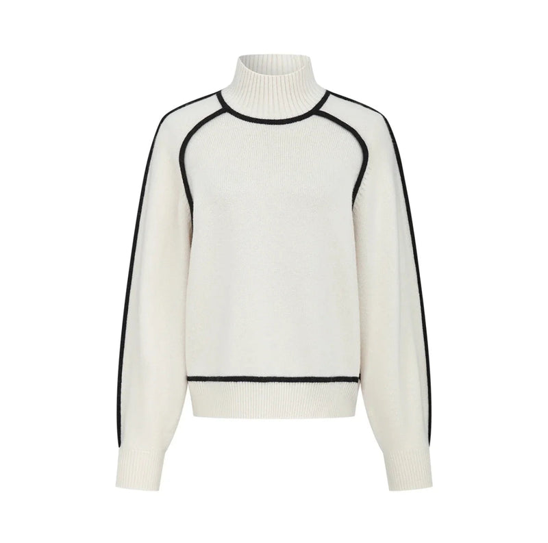 Juliette Women's Knit Turtleneck - front view