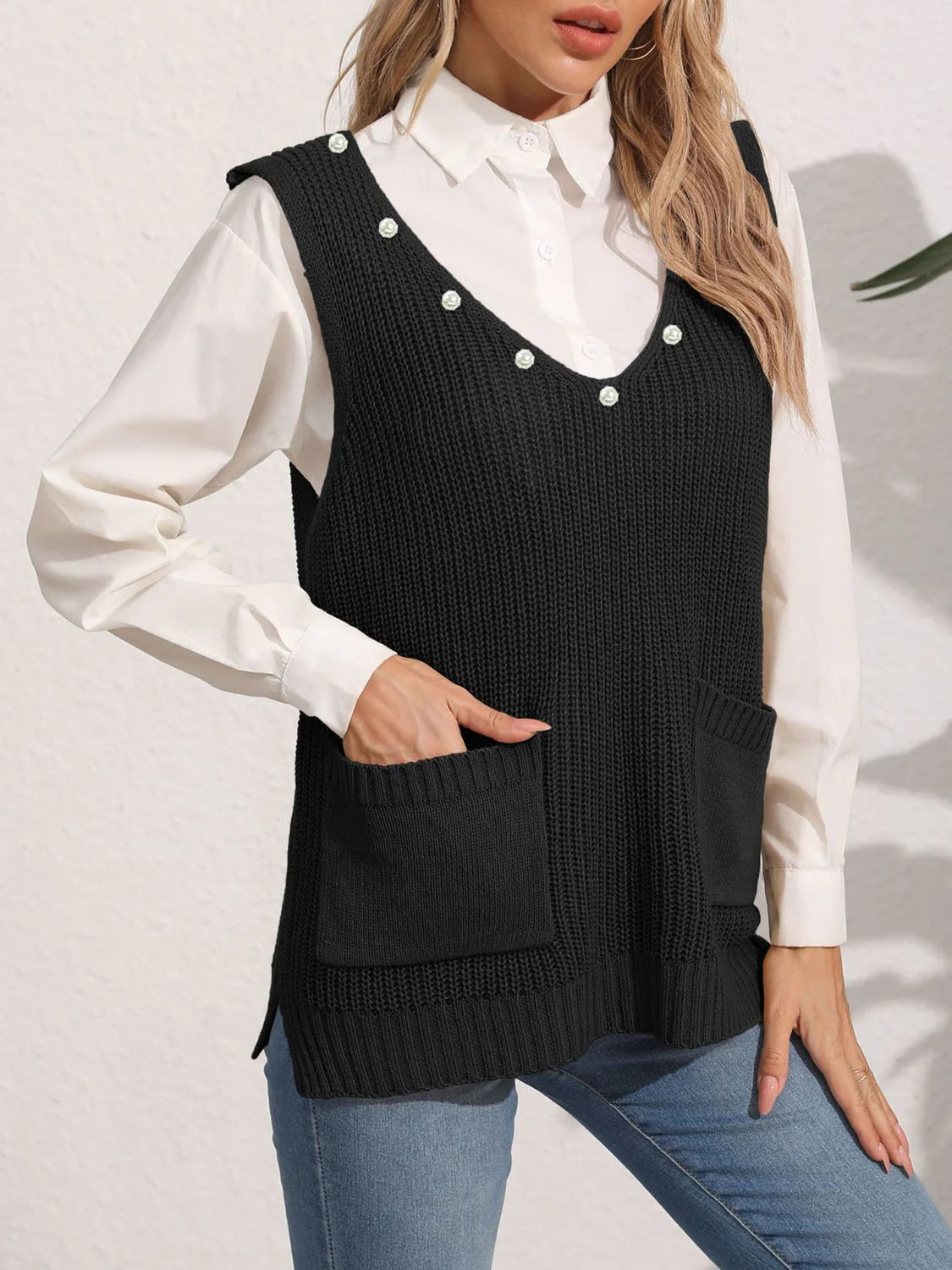Lena Women's Sweater - styled view