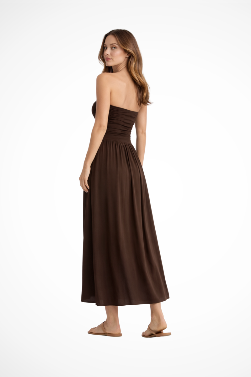 Opal Women's Pleated Dress - styled view