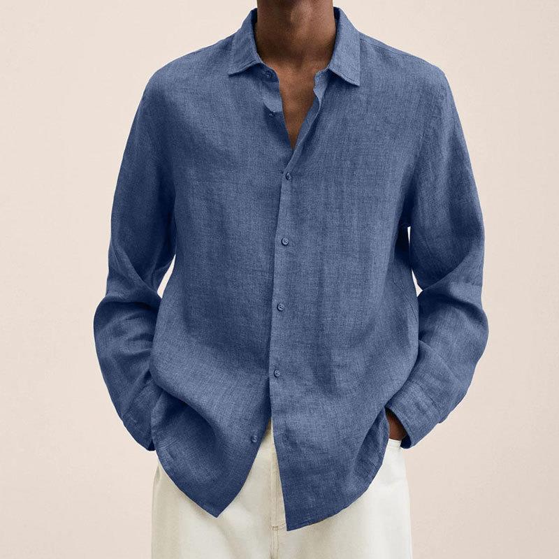 Hugo Men's Linen Dress - flat lay