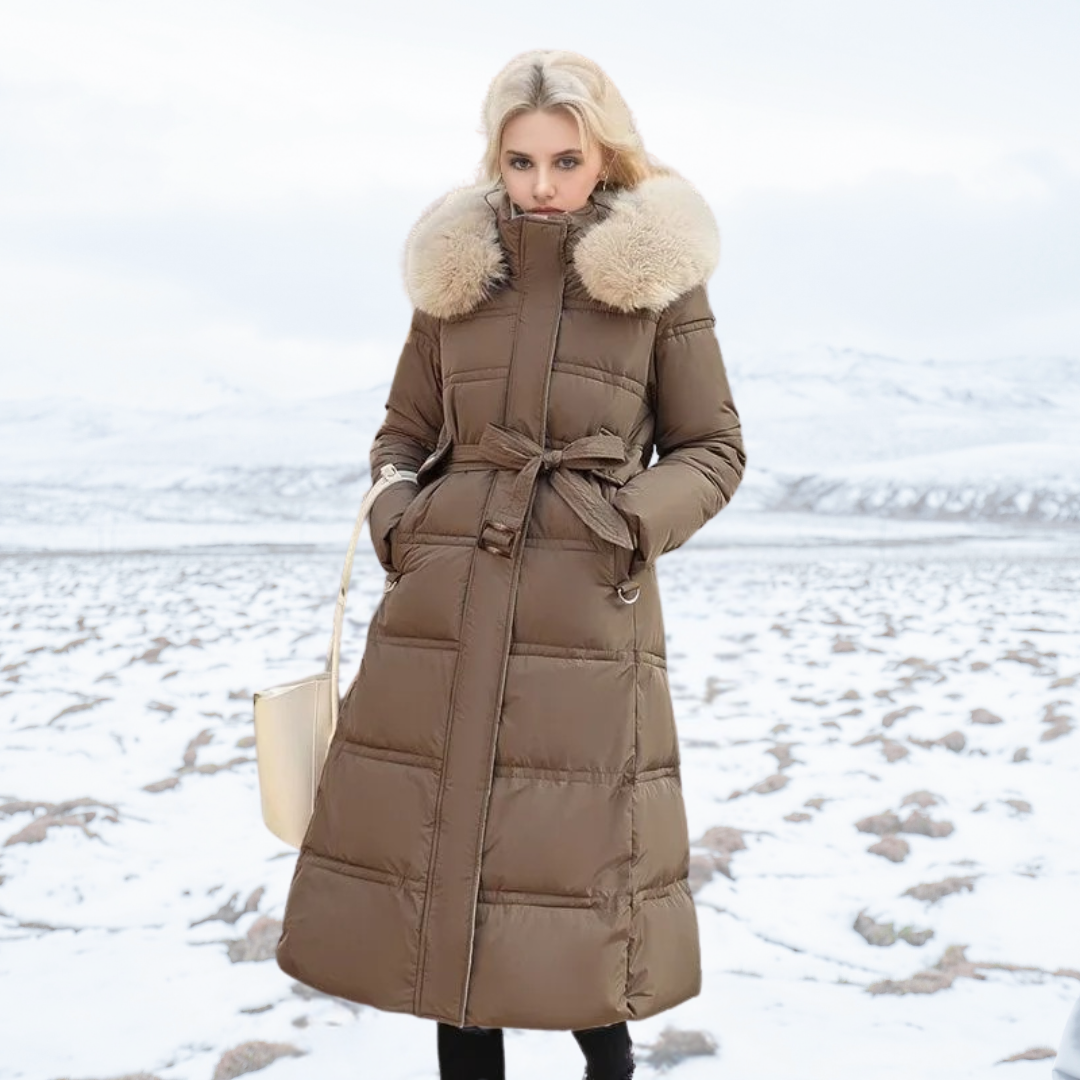 Freya Women's Puffer Jacket - close-up detail