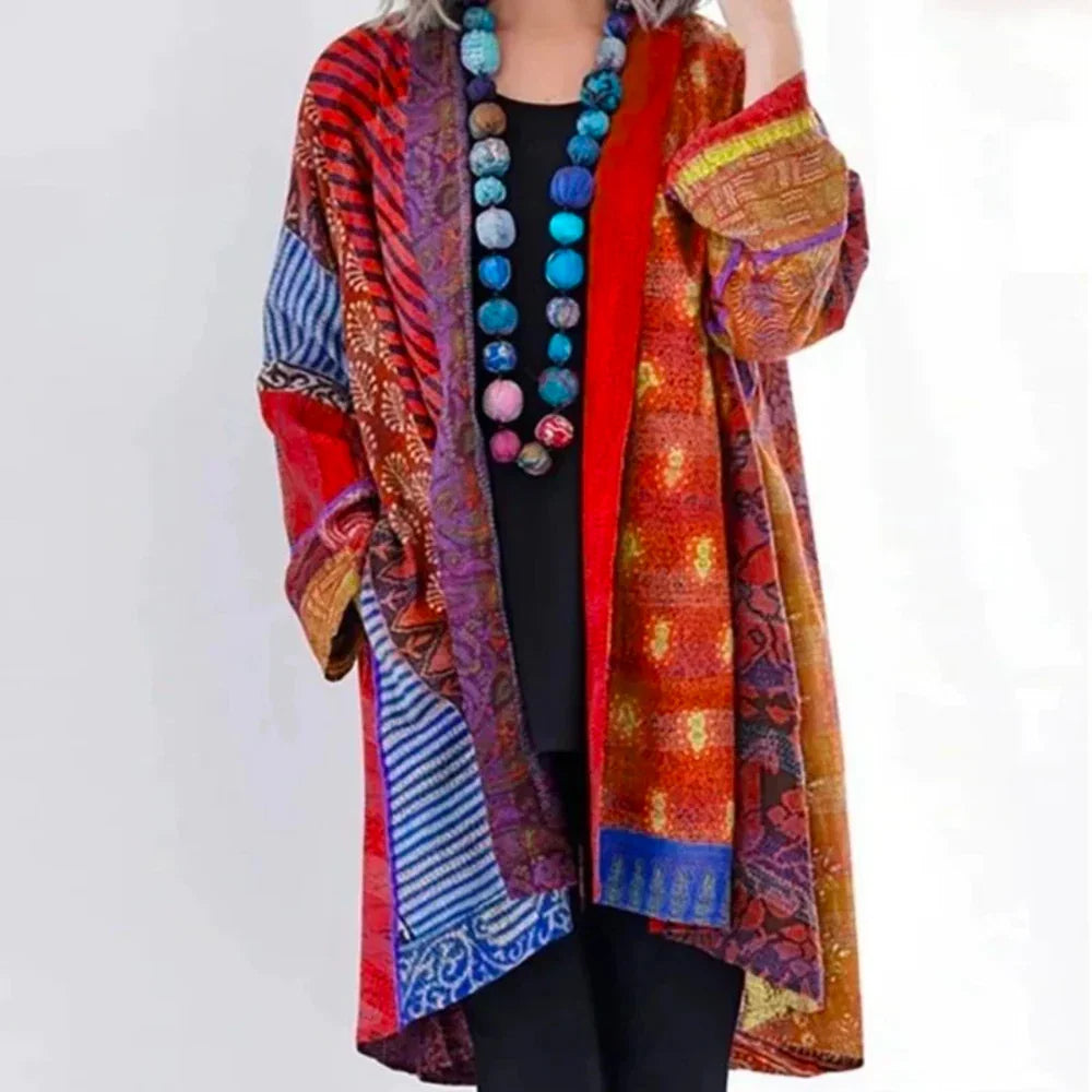 Kaia Women's Cardigan - fabric and finish detail