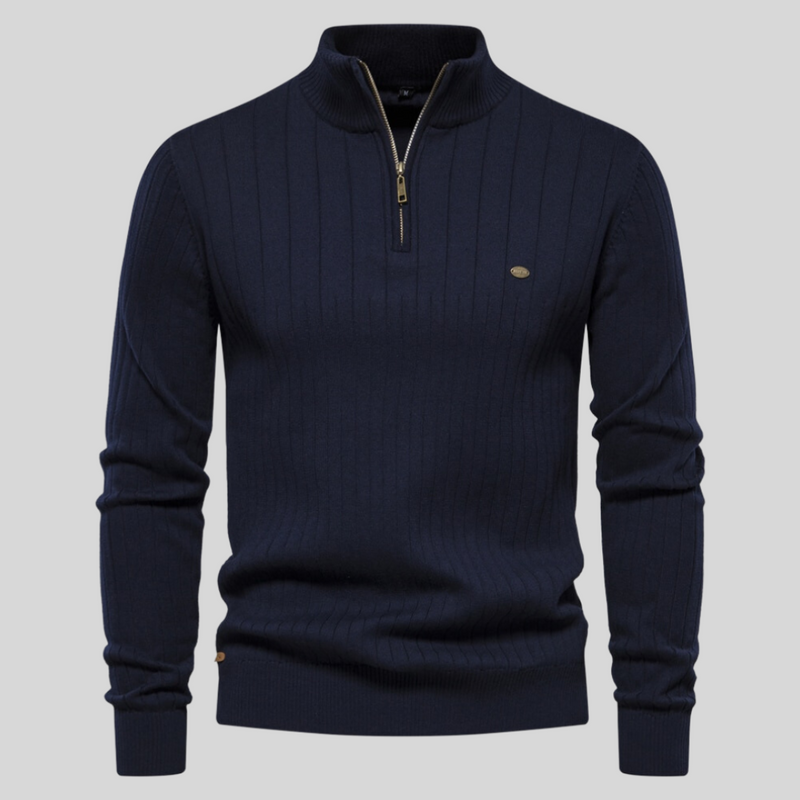 Tristan Men's Sweater - styled view
