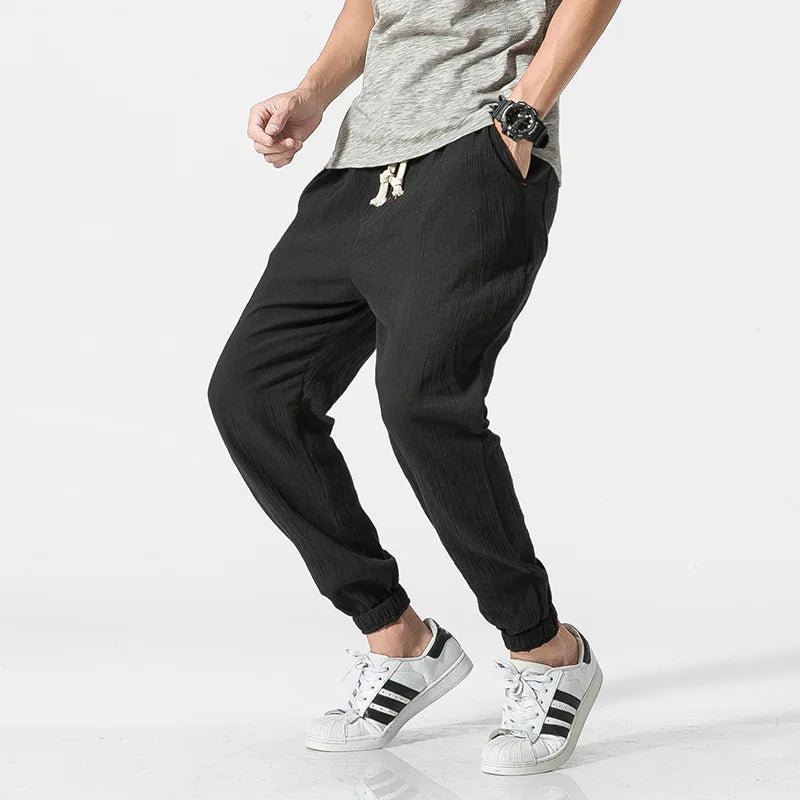 Anaïs Women's Joggers - fabric and finish detail