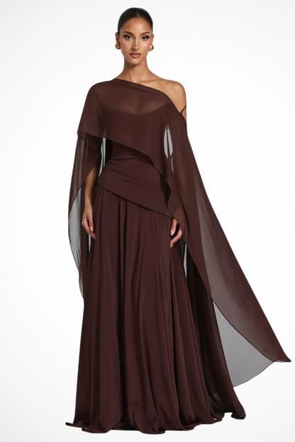 Paloma Women's Maxi Dress - fabric and finish detail