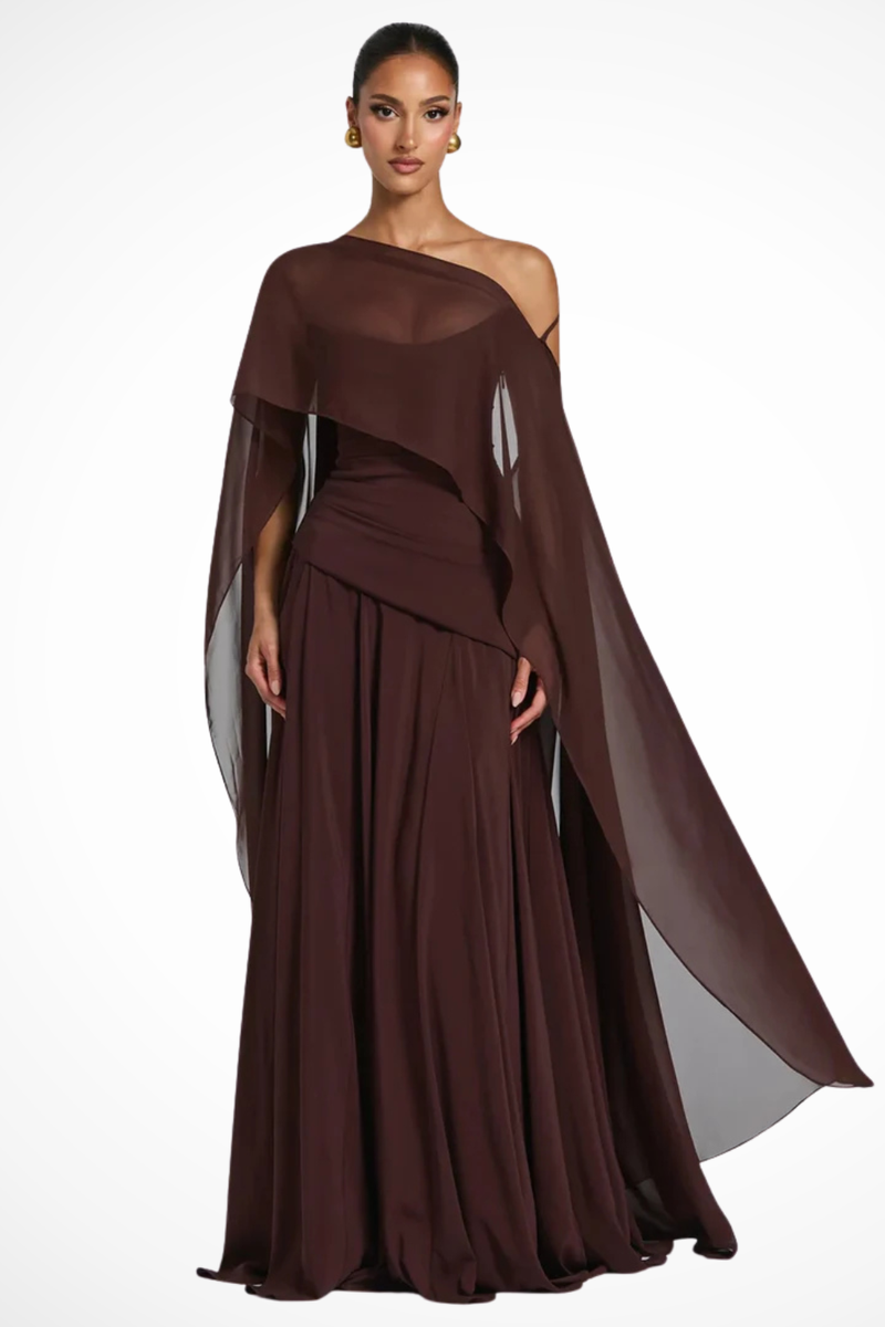 Paloma Women's Maxi Dress - fabric and finish detail