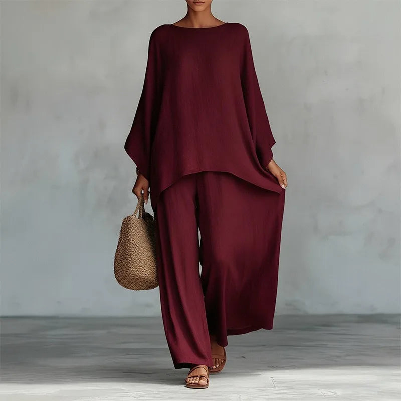 Thea Women's Linen Linen Resort - full-length view