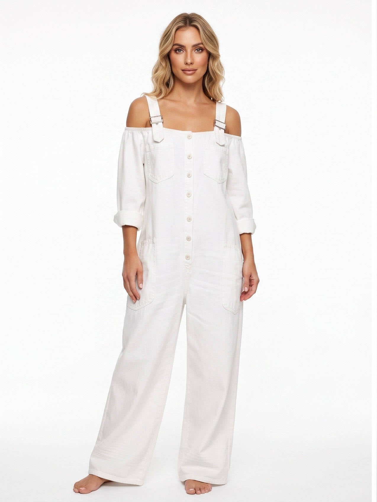 Delphine Women's Jumpsuit - full-length view