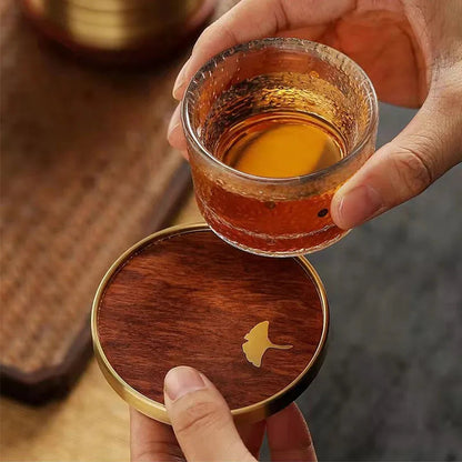 Birch Coasters - styled view
