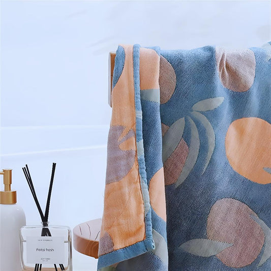 Cotton Beach Towel | Oversized, Summer-Weight