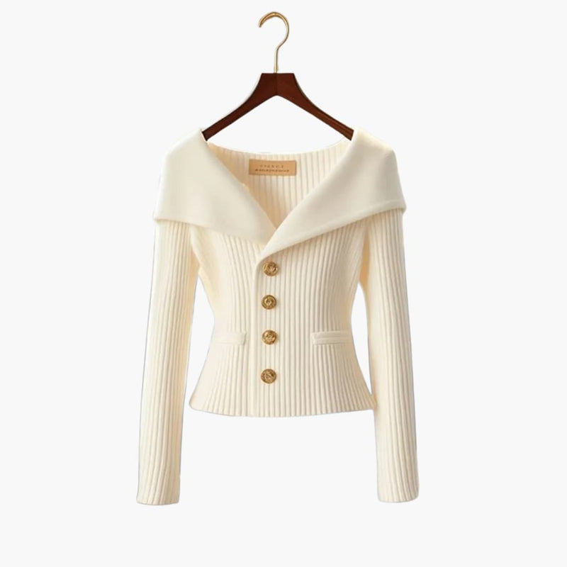 Genevieve Women's Cardigan | Black, White