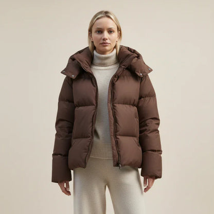 Elsie Women's Adjustable Puffer Jacket - front view
