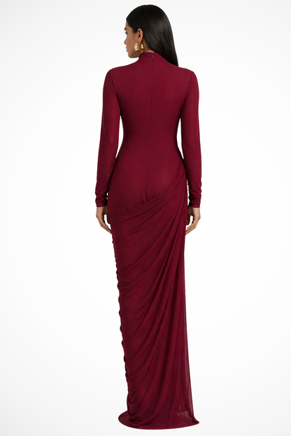 Opal Women's Maxi Dress - fabric and finish detail