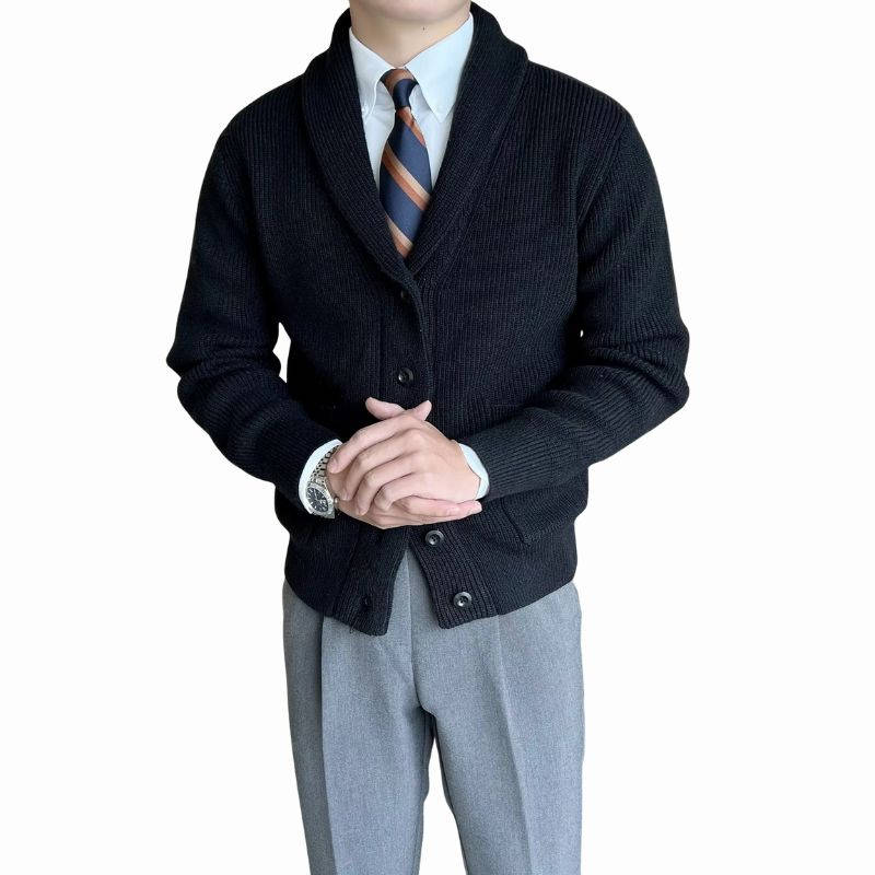 Emmett Men's Cardigan - full-length view