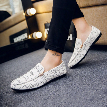 June Women's Loafers - fabric and finish detail