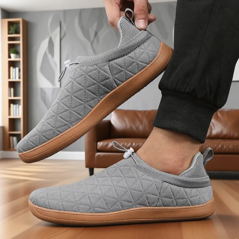 Faye Women's Quilted Mesh Slip-on - back view