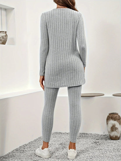 Imogen Women's Ribbed Knit Ribbed Knit - full-length view
