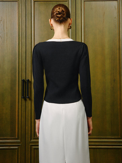 Ivy Women's Floral Top - back view