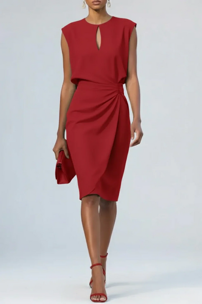 Rhea Women's Midi Dress - close-up detail