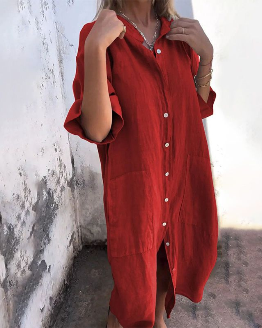 Mabel Women's Adjustable Dress - close-up detail