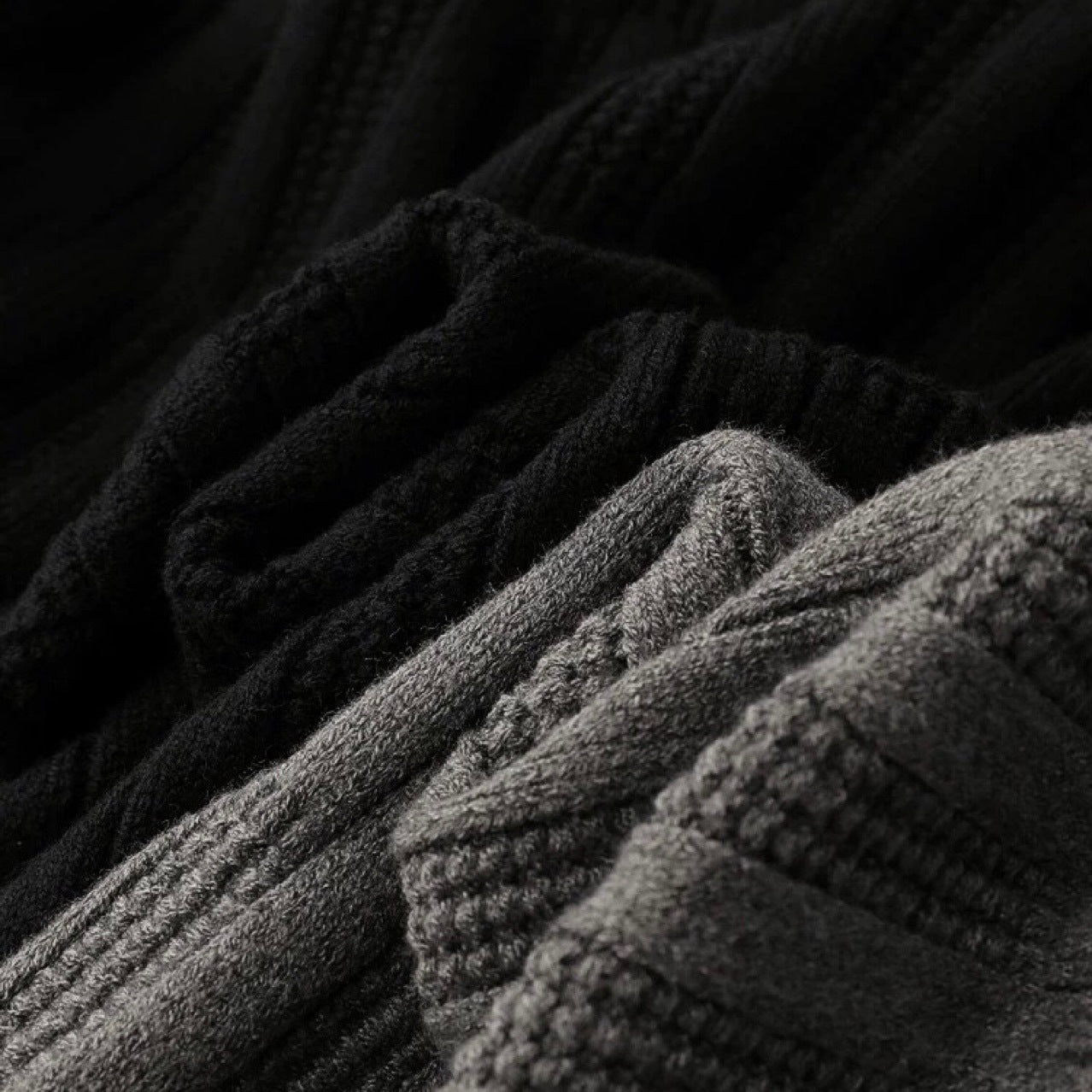 Reuben Men's Sweater - close-up detail
