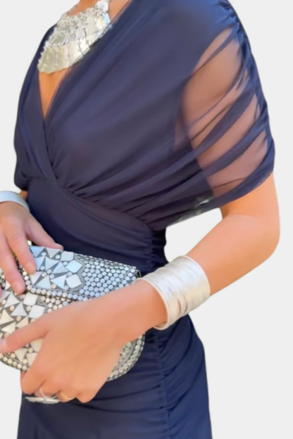 Harlow Women's Pleated Dress - shown in use