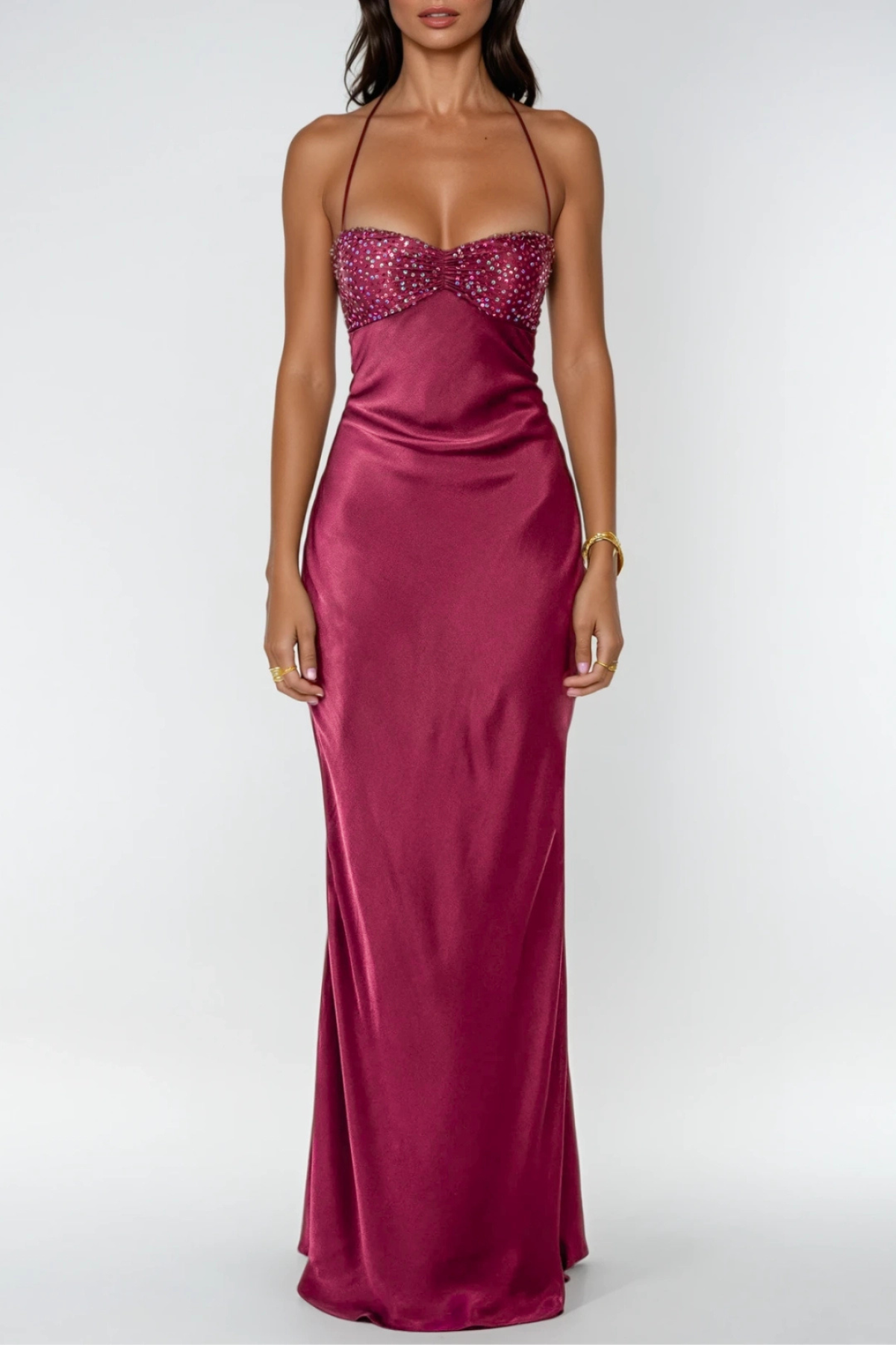 Wilda Women's Maxi Dress - back view