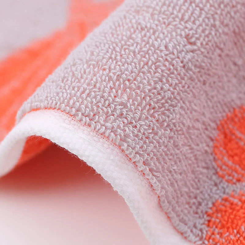 Pure Cotton Bath Towel | Ginkgo Leaf Print