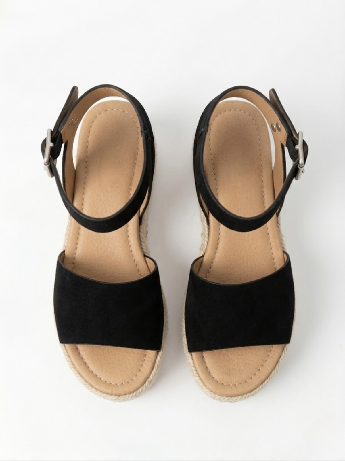 Dahlia Women's Platform Espadrilles - back view