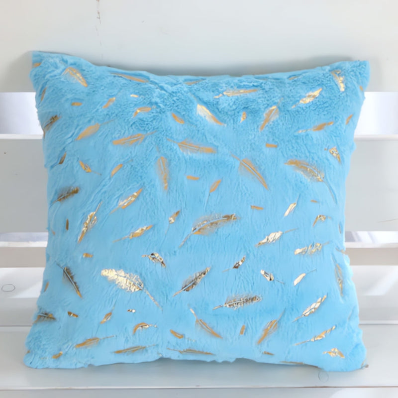 Isle Golden Leaf Velvet Cushion Covers | Velvet, Living Room