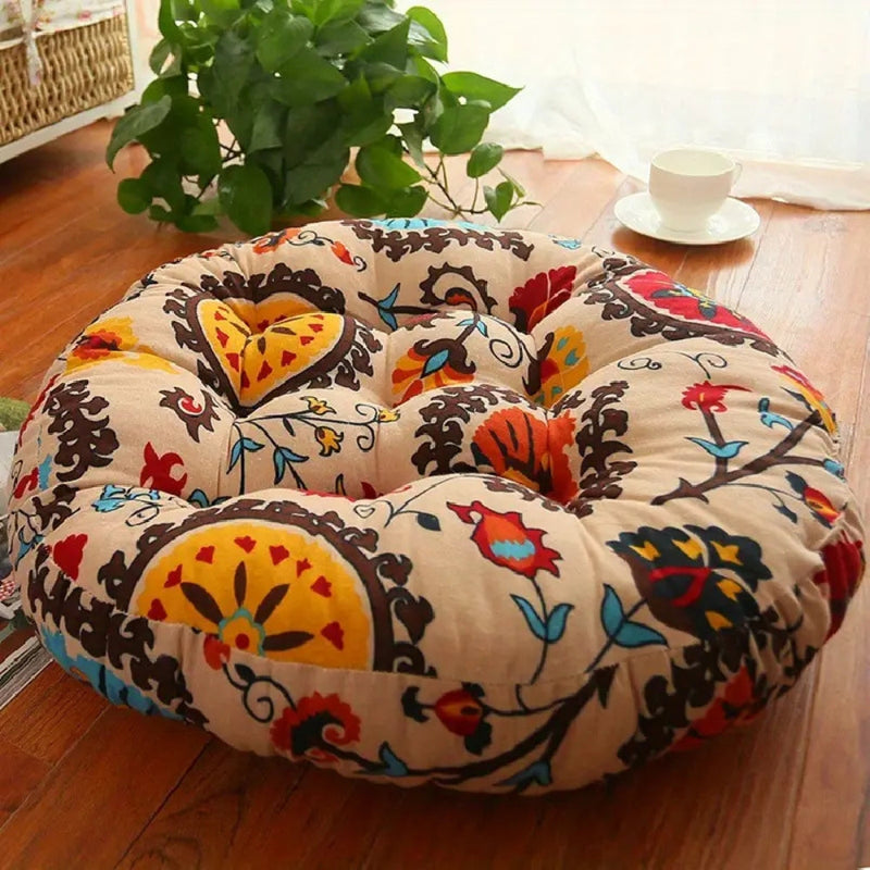 Cove Round Boho Cushion Versatile Seating | Boho Style, Living Room