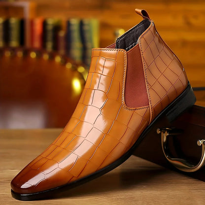 Ava Women's Chelsea Boots - fabric and finish detail