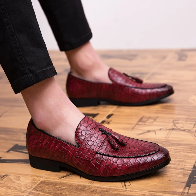 Barnaby Men's Loafers - close-up detail